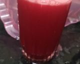A picture of step 2 of Vegetables juice.