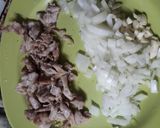 Foto del paso 3 de la receta: Fideos con espinaca y pollo