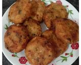 A picture of step 4 of Veg cutlet.