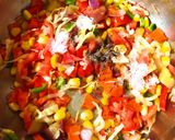 A picture of step 3 of Minestrone soup.