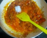 A picture of step 2 of Karela Subzi.