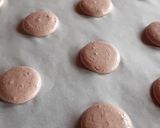 Pas rețetă Macarons cu nucă și cacao 2 fotografie