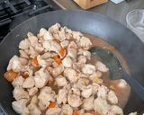 A picture of step 7 of Chinese-Filipino Tomato Chicken (Kamatis Kway).