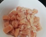 A picture of step 2 of Spicy chicken spaghetti.