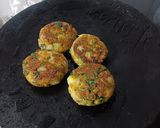A picture of step 3 of Low-Oil Healthy Moong Patties.