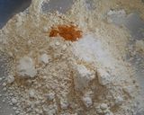 A picture of step 1 of Kolhapuri Modak Curry.