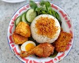 Foto langkah ke 4 dari resep Nasi Ulam Jakarta.