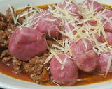 Foto del paso 28 de la receta: Ñoquis de papa y remolacha rellenos
