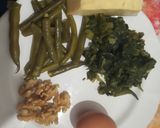 Foto del paso 3 de la receta: Tortilla de acelga y chauchas al micro vegetariana