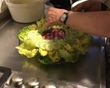 Une image de l'étape 8 de Salade de sucrines,concombre,tomates et radis roses.