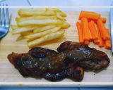 Foto langkah ke 7 dari resep Chicken steak ala Magic com.