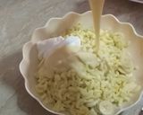 A picture of step 2 of Macroni fruit salad.