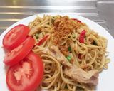 Foto langkah ke 6 dari resep Mie Goreng Ayam Rindu Kebersamaan.