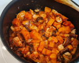Foto del paso 4 de la receta: Estofado de pollo con boniato y shiitake