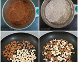 A picture of step 1 of Dates Ragi Bar.