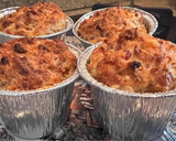 Foto del paso 3 de la receta: Magdalenas de bacon, queso y tomate seco