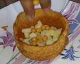 A picture of step 4 of Katori Chaat.