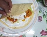 Φωτογραφία βήματος 4 της συνταγής Fajitas με γαρίδες, γιαούρτι και λεμόνι