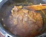 A picture of step 3 of Mutton potato curry.