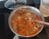 A picture of step 7 of Katsu Curry.