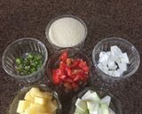 A picture of step 1 of Navratri saymak rice.