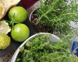 Une image de l'étape 2 de Houmous aux herbes de Provence.