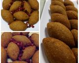 A picture of step 6 of Fried Kibbeh.