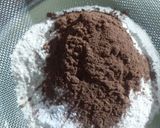 A picture of step 1 of Veg. Cake.