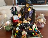 Hình bước làm 5 của món Hộp châu báu của ma quỷ Halloween