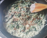Foto del paso 4 de la receta: Pasta con crema de espinacas y nueces🌱