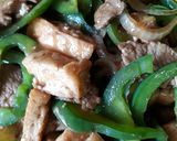 Foto langkah ke 5 dari resep Daging + tahu teriyaki.