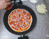 Foto del paso 7 de la receta: Pizza sin horno / sin levadura de panadería