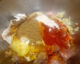 A picture of step 1 of Kolkata style Chicken Kathi Roll.
