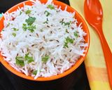 A picture of step 11 of Jeera Rice .
