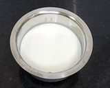 A picture of step 2 of Walnut paneer kheer.