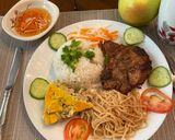 Hình bước làm 4 của món Cơm tấm sườn bì chả