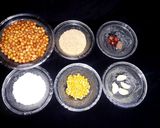 A picture of step 1 of Kaly chane ke kabab.