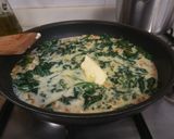 Foto del paso 3 de la receta Espaguetis con salsa espinacas y nueces