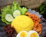 Foto langkah ke 3 dari resep Nasi kuning ricecooker.