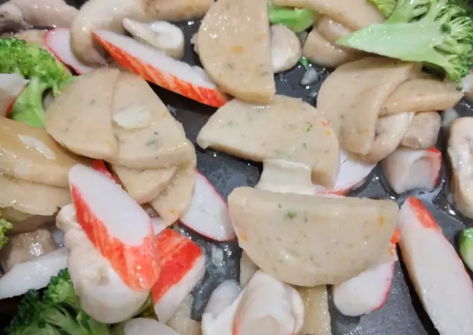 Langkah-langkah untuk membuat Cara membuat Seafood Capcay Rumahan