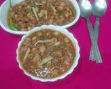 A picture of step 7 of Pindi Chana Masala.