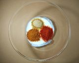 A picture of step 1 of Piri Piri Chicken Tikka.
