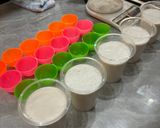 Foto langkah ke 3 dari resep Kue Lapis Beras.