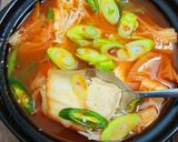 Hình bước làm 2 của món Canh Kim Chi Chay