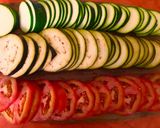 صورة لخطوة 4 من وصفة رتاتولي الباذنجان والفلفل على الطريقة الفرنسية ratatouille 🍆🌶🍅
