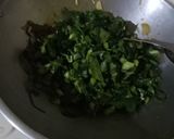 Foto langkah ke 5 dari resep 50. Tumis daun kembang kol with ati sapi+tetelan sapi.