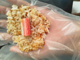 Nasi Kepal Abon Isi Crabstick