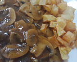 Foto del paso 6 de la receta: Entrecot con salsa confitada sobrasada y champiñones