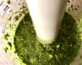 A picture of step 1 of Arugula and Cashew Pesto.