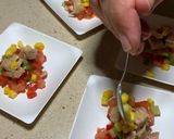 Foto del paso 2 de la receta: Pico de gallo, melva canutera de Andalucía y maíz